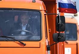 Image result for Putin Drive Truck