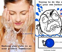 Image result for Washing Face Meme