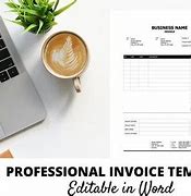 Image result for Itemized Invoice Template