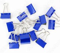 Image result for Blue Binder Clips