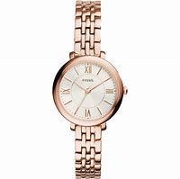 Image result for Fossil Silver and Rose Gold Watch