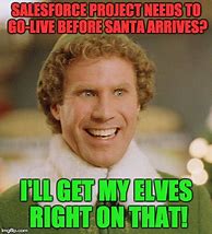 Image result for Buddy Elf Excited Meme