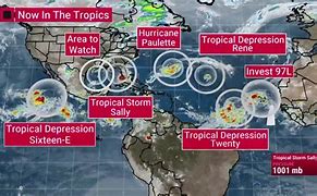 Image result for Current Tropical Systems in Atlantic
