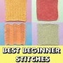 Image result for Beginner Knitting Stitches