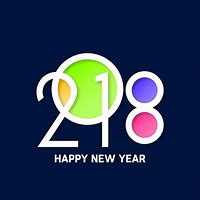 Image result for Happy New Year 2018 Logo