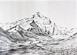Image result for Mount Everest Drawing