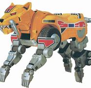 Image result for Power Rangers Wild Force Tiger Zord