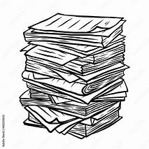 Image result for Free Clip Art Pile of Documents