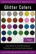 Image result for Glitter Pro+ 1301 Color Chart