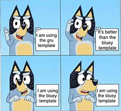 Image result for Bluey Memes Clean