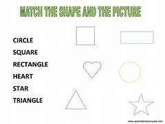 Image result for Figuras Geometricas Em Ingles