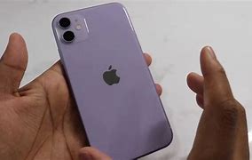 Image result for iPhone 11 in Purple in Hand