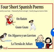 Image result for Easy Spanish Poems