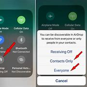 Image result for How Do You Turn On AirDrop iPhone
