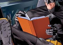 Image result for Batman Reading a Book