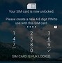 Image result for Total by Verizon Sim Card Lock Code