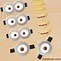 Image result for Minion Glasses Black and White