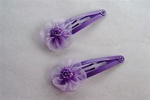 Image result for Vintage Small Flower Snap Clip Hair