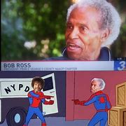 Image result for Deadpool Bob Ross Meme