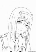 Image result for Zero Two Coloring Pages