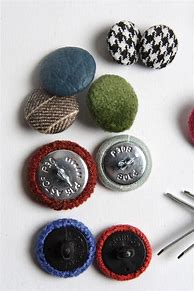 Image result for Metal Upholstery Buttons
