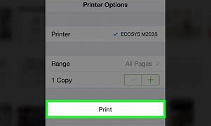 Image result for iPad Printer Settings