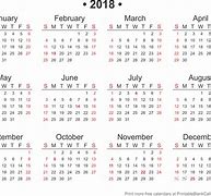 Image result for 2018 Calendar UK. Printable