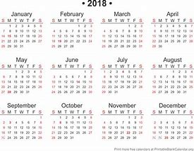 Image result for Calendar 2018 to Present