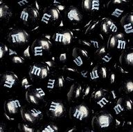 Image result for Black M&M Candy