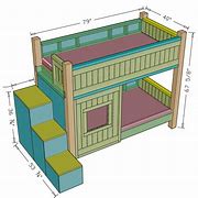 Image result for Cabin Bunk Bed Plans