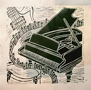 Image result for Piano Print