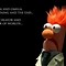 Image result for Beaker Quotes