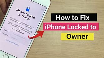 Image result for iPhone Locked to Owner Unlocker