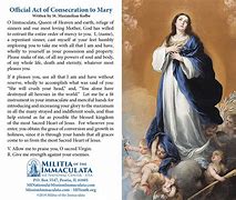 Image result for Consecration to Jesus and Mary