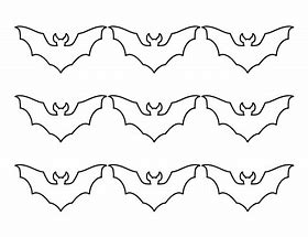 Image result for Printable Bat Cut Out Template