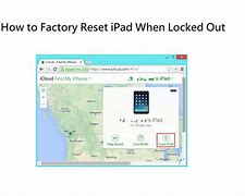 Image result for How to Reset Locked iPad Using Dell PC