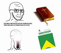 Image result for Soyjack Brazil Protest Meme