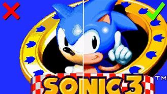 Image result for Sonic 3 Title Screen