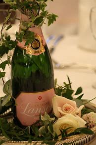 Image result for French Champagne with Flowers On Bottle
