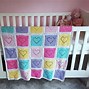 Image result for Crochet Heart Baby Blanket