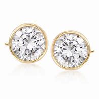 Image result for 14K Gold CZ Stud Earrings