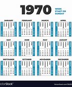 Image result for 1970 Calendar-Year