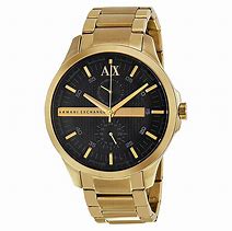Image result for Black and Gold Armani Watch