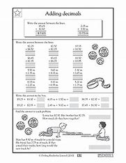 Image result for 4th 5th Grade Math Worksheets