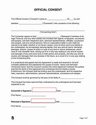 Image result for Consent Sheet