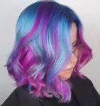 Image result for Rainbow Galaxy Hair