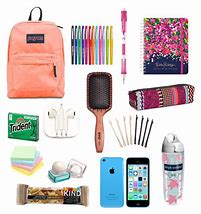 Image result for Things in a Backpack
