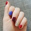 Image result for 2 Color Nail Ideas