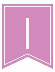 Image result for Printable Banner Pink Letters