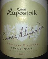 Casa Lapostolle Pinot Noir Cuvee Alexandre Atalayas 的图像结果